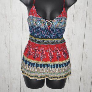 Patrons of Peace Peplum Tank Top